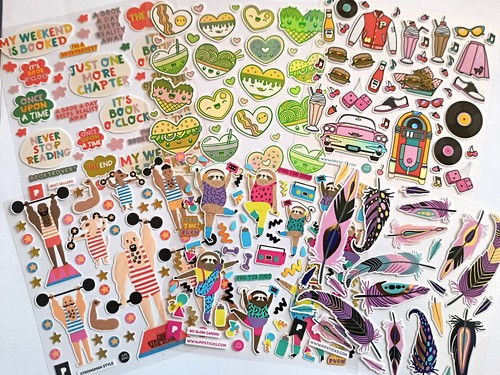 Foglio adesivo pipsticks piuma