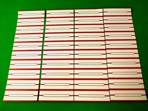250 targhette strisce - 250, pz