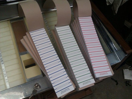 Pro 600 blank title strips - pro,