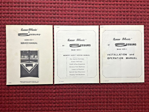 Seeburg model scd jukebox - model,