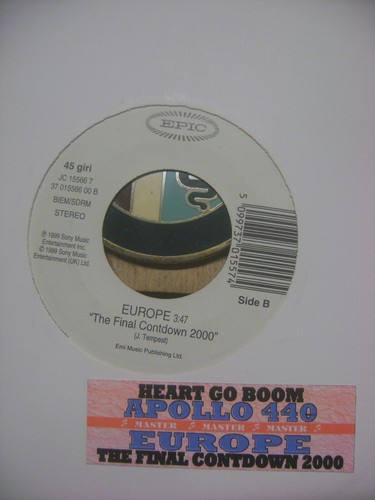 Europe the final - europe, (j.tempest)